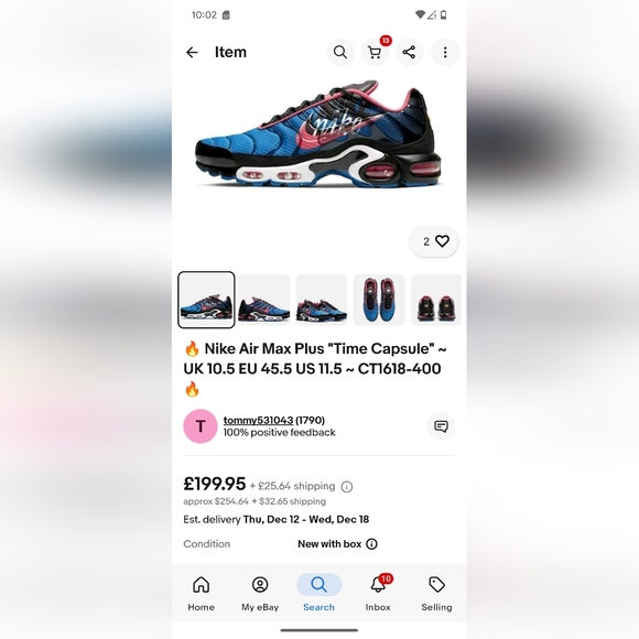 Nike Air Maxes... TIME CAPSULE... NEW - Picture 16 of 16